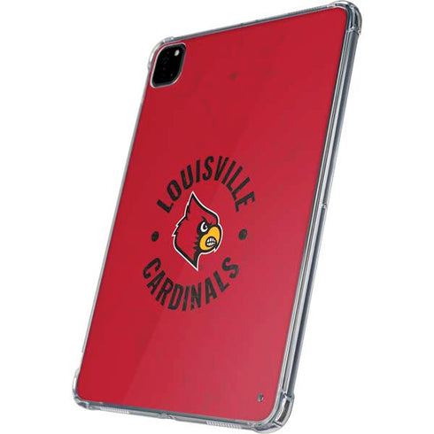 University of Louisville Cardinals Faded iPad Pro 11in (2024) Clear Case